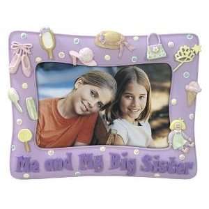 Me and My Big Sister Colorful Dimensional Picture Frame, 6 