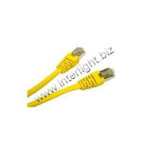   CAT5E SHIELDED PATCH CABLE YELLOW   CABLES/WIRING/CONNECTORS