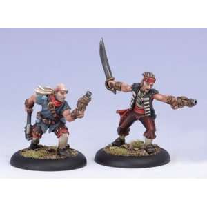  Privateer Sea Dogs (2 Models) Warmachine Toys & Games