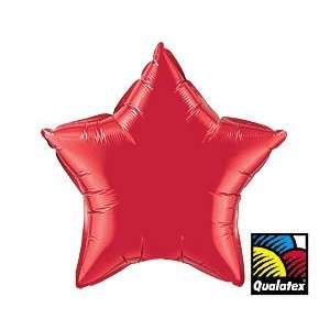  Ruby Red Star Shaped 36 Mylar Balloon Health & Personal 
