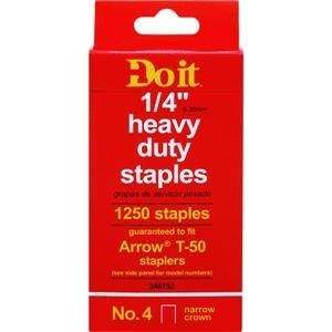  Do it No. 4 Staples, 1/4 STAPLE