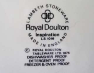 Royal Doulton Inspiration SOUP CEREAL BOWL Lambethware  