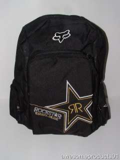 Brand New Fox Racing / Rockstar Golden Backpack   
