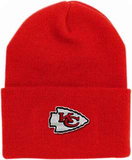 Kansas City Chiefs Red Knit Beanie Cap Hat  