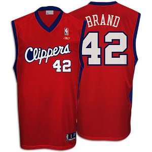   Jersey ( sz. XL, Red  Brand, Elton  Clippers )