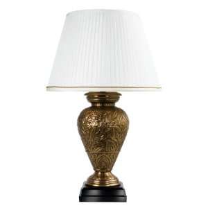  Frederick Cooper Dominea Repousse Blossoms Table Lamp 