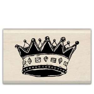  Queen for a Day Wood Mounted Rubber Stamp Arts, Crafts 
