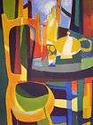 MARCEL MOULY   INTERIEUR (INTERIOR) HAND SIGNED SERIGRAPH  #49/225