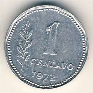  Uncirculated 1972 Argentine Centavo 