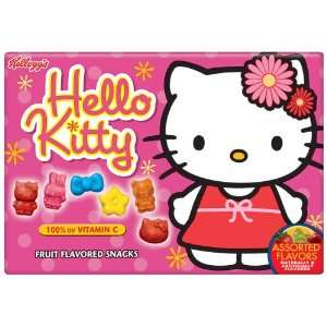 Kelloggs Fruit flavor snacks, Hello Kitty, 9 oz  Grocery 