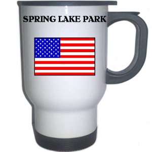  US Flag   Spring Lake Park, Minnesota (MN) White Stainless 
