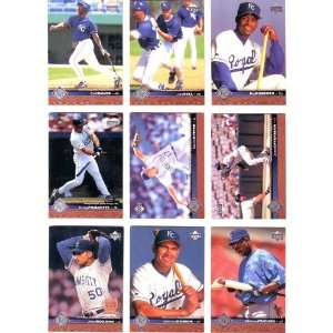  1997 Upper Deck Baseball Kansas City Royals Team Set 