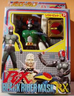 KAMEN RIDER BLACK RX RIDER MASK FIGURE JAPAN 1988 mint  