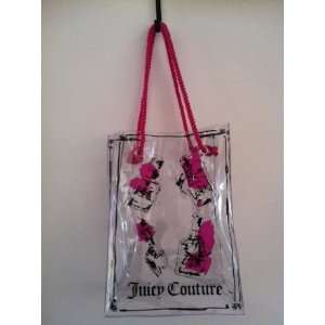  Juicy Couture Clear Plastic Tote Bag Beauty