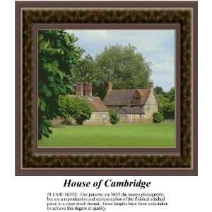  House of Cambridge Cross Stitch Pattern PDF  