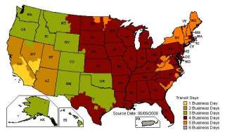All U.S. orders are shipped UPS Ground. See UPS Ground Shipping Map 