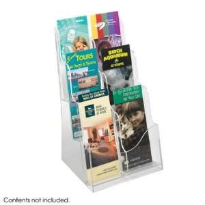  Safco Adjustable Magazine and Pamphlet Display, 15 x 9 x 