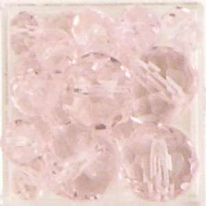 Blue Moon Frosting Glass Beads, Mcc Rondelle Assorted Pink 