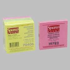 Sparco SPR 19782 Notes,adhesive,3x3 neonpk 035255197823  