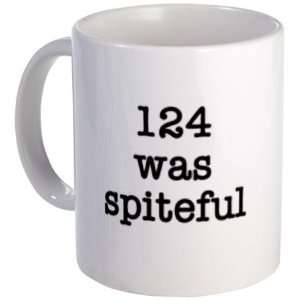  124 was spiteful Literature Mug by  Kitchen 