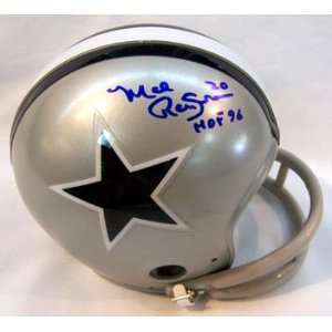  Mel Renfro Autographed Dallas Cowboys Mini Helmet Sports 