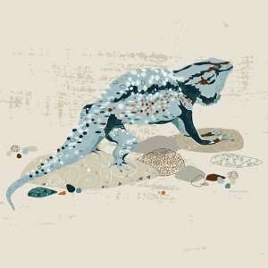  Desert Spiny Lizard Canvas Reproduction Baby