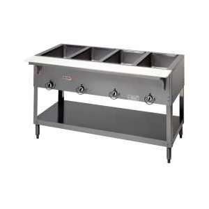 Duke   Steam Tables 304SS 4 Pan Gas Steam Table   With Spillage Pans 