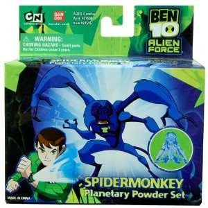    Ben 10 (Ten) Planetary Powder Set Spidermonkey Toys & Games