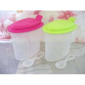    Tupperware Salt Pepper Spice with Spoon