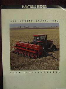Case IH 5400 Soybean Special Grain Drill Sales Brochure  