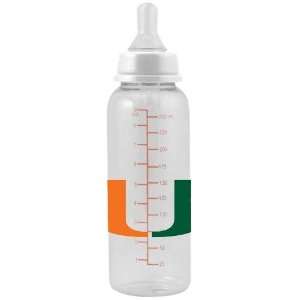  Miami Hurricanes 9 oz. Baby Bottle