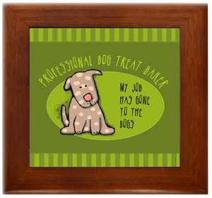 Vet Tech Framed Tile Fernleaf Cats Dogs Pets Gifts  