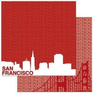   Passports San Francisco 12 x 12 Double Sided Paper