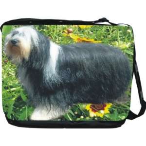  Rikki KnightTM Bearded Collie Dog Design Messenger Bag   Book 