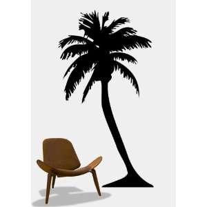   Decal Sticker Palm Tree Big 38 X 72 (6feet Tall) 