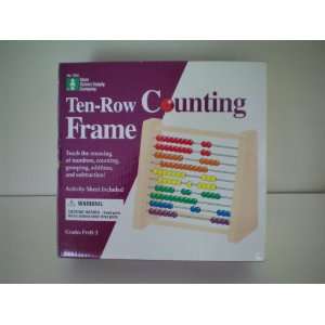  Ten Row Counting Frame    Abacus    Teach the meaning of 