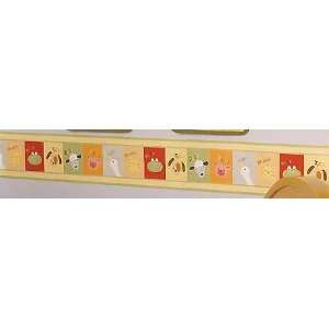  Critter Chatter Wall Border Baby