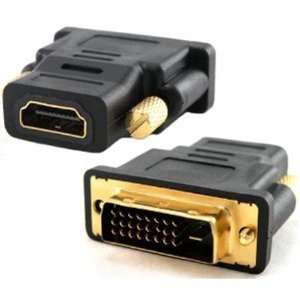 DVI 24+1 (DVI D) Male to HDMI Female Adapter Electronics