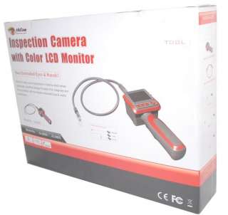 camera on 3ft flex tube comfort grip hand held 2 4 lcd monitor hook 