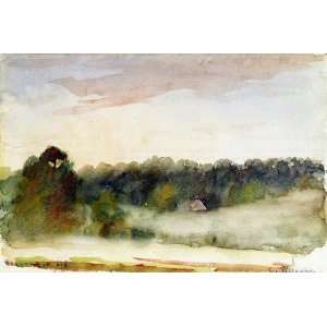  Oil Painting Eragny Landscape Camille Pissarro Hand 