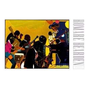  Out Chorus by Romare Bearden   24 x 36 inches   Fine Art 