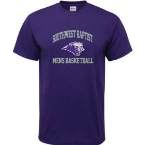  Southwest Baptist Bearcats Purple Mens Basketball Arch T 