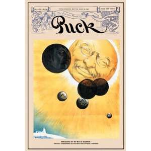 Puck Magazine Speaking of Todays Eclipse 