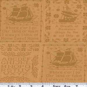 45 Wide Moda At Waters Edge Sampler Panel Cafe Brown Fabric By The 
