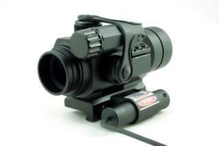 30mm Green & Red Dot Scope w/ Red Dot Laser S007 00006  