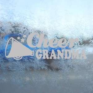  Cheer Grandma Gray Decal Car Truck Bumper Window Gray Sticker 
