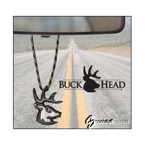    Buck Head Gun Metal Rear View Mirror Hanger 