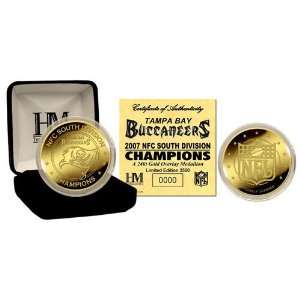   Bay Buccaneers NFC South Division Champions 24KT Gold Coin Sports