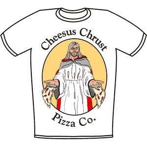  Cheesus Chrust Pizza Shirt size small 