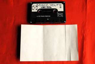 SONIC YOUTH LIVE IN SLOVENIA 1985/87 EXYU TAPE NIRVANA  